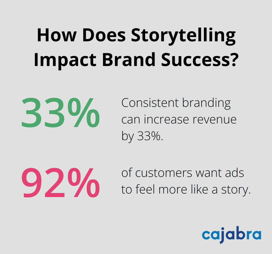 Infographic: How Does Storytelling Impact Brand Success? - social media messaging strategy