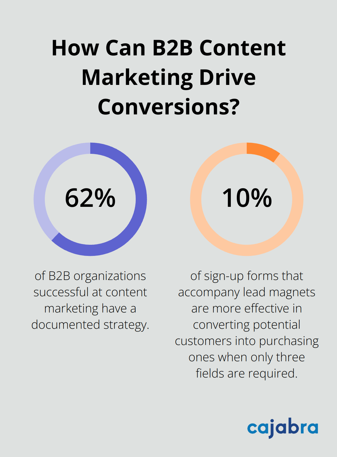 Infographic: How Can B2B Content Marketing Drive Conversions? - content marketing leads